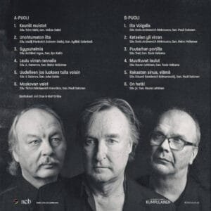 Jori Otsa ja Mah’Orkka - levyn takakansi | Musiikki