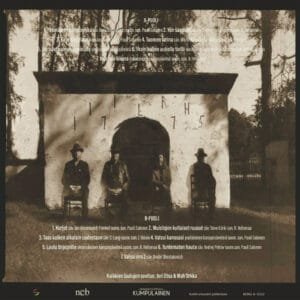 Jori Otsa ja Mah’Orkka – Levyn takakansi | St. Georg 600x600