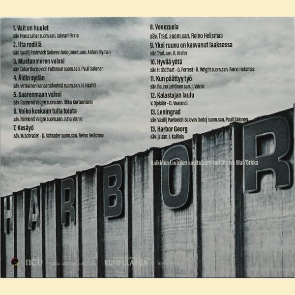 Jori Otsa ja Mah’Orkka – Harbor Georg | CD - takakansi